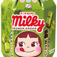 「ミルキークランチチョコ雷おこし抹茶」