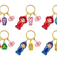「ペコちゃんポコちゃんとゆかいな仲間たちアクリルキーホルダー」