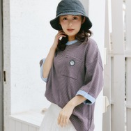 『ビッグシルエットポケットTシャツ　Robert P.Miller×Talking　モモンガ COFFEE』