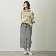 『ビッグシルエットポケットTシャツ 　Robert P.Miller×Talking　うさぎ BANANA』