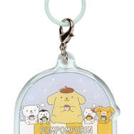 「ポムポムプリン　ぼくの一日♪クリアチャーム 」