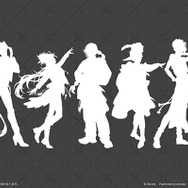 ロイヤルソードアカデミーのキャラクターシルエット・2寮の一部ビジュアルと寮章が公開