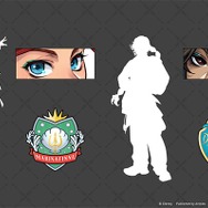 ロイヤルソードアカデミーのキャラクターシルエット・2寮の一部ビジュアルと寮章が公開