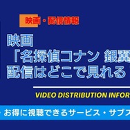 映画『名探偵コナン 銀翼の奇術師』 配信情報