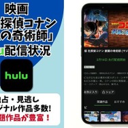 映画『名探偵コナン 銀翼の奇術師』Hulu配信状況
