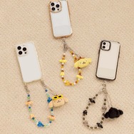 LOWRYS FARM「ポムポムプリン」コラボ　「【ポムポムプリン】／フェイスキーチャームツキHS」全3色