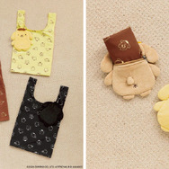 LOWRYS FARM「ポムポムプリン」コラボ　「【ポムポムプリン】／ポーチツキエコBAG」全3色