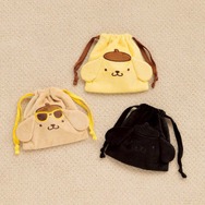 LOWRYS FARM「ポムポムプリン」コラボ　「【ポムポムプリン】／ヌイキンチャクポーチ」全3色