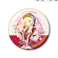 TVアニメ『リコリス・リコイル』描き下ろし 錦木千束 スイーツ衣装ver. 75mmオーロラ缶バッジ