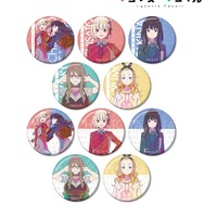 TVアニメ『リコリス・リコイル』トレーディング Ani-Art clear label グリッター缶バッジ（全10種）