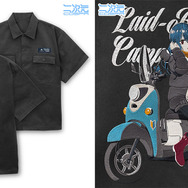 ★限定★描き下ろし 志摩リン 刺繍ワークシャツ バイクでひといきVer.