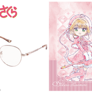 『カードキャプターさくら クリアカード編』コラボ眼鏡（木之本桜 モデル）