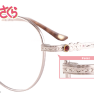 『カードキャプターさくら クリアカード編』コラボ眼鏡（木之本桜 モデル）