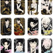 『カグラバチ』蒔絵風スクエア缶バッジコレクション　第1弾