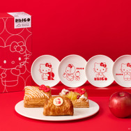 ハローキティのミニプレートセット