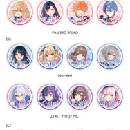 『プロジェクトセカイ カラフルステージ！ feat. 初音ミク』ローソンキャンペーン 　「ホログラム缶バッジ」全26種