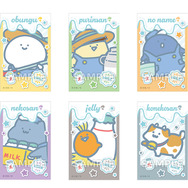 『お文具といっしょ』ローソンオリジナルグッズ「ステッカー2枚セット」全24種ランダム2枚入り