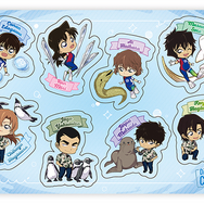 「名探偵コナン　風駆ける天空都市」サンシャイン水族館限定グッズ「シール」