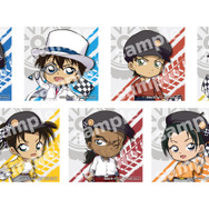 『名探偵コナン』特製ステッカー　チェッカーフラッグ（2）　全9種