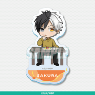 C賞：ちびキャラアクリルスタンド（全8種）