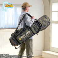 バンダイナムコヌイ「機動戦士ガンダム ゴルフグッズ」キャディバッグ ザクII　使用イメージ