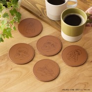 『名探偵コナン』合皮コースター（萩原千速／江戸川コナン／世良真純／灰原哀／怪盗キッド） 各880円（税込）