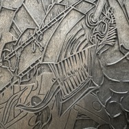 劇場版『チェンソーマン レゼ篇』浮世絵木版画「颱風ノ悪魔回廊破り」