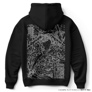 劇場版『チェンソーマン レゼ篇』浮世絵木版画「颱風之悪魔回廊破り」パーカー
