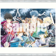 複製原画：橘皆無先生。『画集 桜華絢爛』68～69ページに掲載、初出は1991年ムービック発行の『出陣』の表紙イラスト