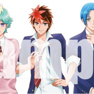 橘皆無先生の描く新作『鎧真伝サムライトルーパー』のメインキャラたち5人が一人ずつのポストカードに