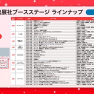 出展社ブースステージ