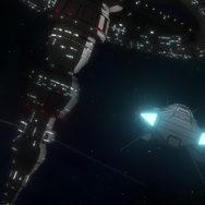 『目覚めたら最強装備と宇宙船持ちだったので、一戸建て目指して傭兵として自由に生きたい』場面写真