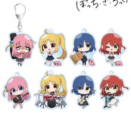 TVアニメ『ぼっち・ざ・ろっく！』むーらんさんイラスト 制服ver.＆ライブ衣装ver. トレーディングアクリルキーホルダー （全8種）