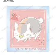 「ニャンコ先生 lette-graph 第2弾 アクリルステッカー 薄紅色 AMNIBUS限定特典」