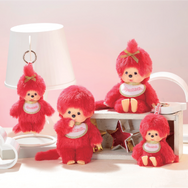 真っ赤なモンチッチが登場!