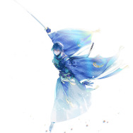 描き下ろしキャラクタービジュアル『三日月宗近 イメージオンアイス ver.』