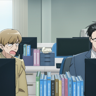 TV アニメ『スーパーの裏でヤニ吸うふたり』場面写真