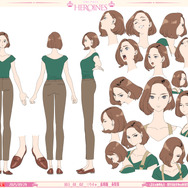 ミウチャ キャラクター設定画