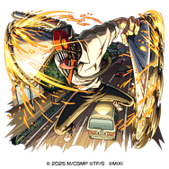 光属性　★6復活の咆哮 チェンソーマン（獣神化・改）