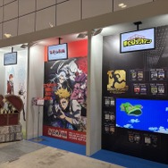 「日本テレビ×VAP」「ytv」「YTE」「Hulu」ブースの様子