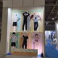 「日本テレビ×VAP」「ytv」「YTE」「Hulu」ブースの様子