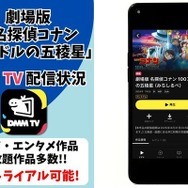 『名探偵コナン 100万ドルの五稜星』DMM TV配信状況