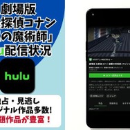 映画『名探偵コナン 銀翼の奇術師』Hulu配信状況