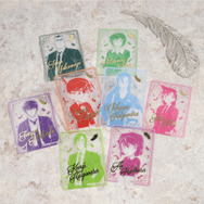 「箔押しクリアカード(全8種)」(非売品)