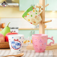「一番くじ どうぶつの森 おかえり！ハッピーメモリーズ」C賞：とってもかわいいマグカップ（全3種） 　使用イメージ