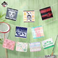 「一番くじ どうぶつの森 おかえり！ハッピーメモリーズ」G賞：ハンドタオル（全9種）　使用イメージ