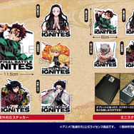 アニメ『鬼滅の刃』屋外対応ステッカーとミニステッカーセット各種