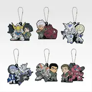 「一番くじ 機動戦士ガンダム 鉄血のオルフェンズ」G賞：ラバーチャーム（選べる全6種）