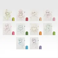 「一番くじ 機動戦士ガンダム 鉄血のオルフェンズ」H賞：クリアファイル＆ステッカーセット（選べる全10種）