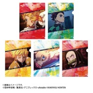 5 種類のオリジナルクリアファイル